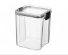Kuber Industries Medium Refrigerator Storage Crisper/Fridge Container with Airtight Lid (Transparent)