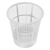 Kuber Industries Mesh Design Plastic Dustbin, Garbage Bin For Home, Kitchen, Office, 5Ltr. (White)-47KM0781