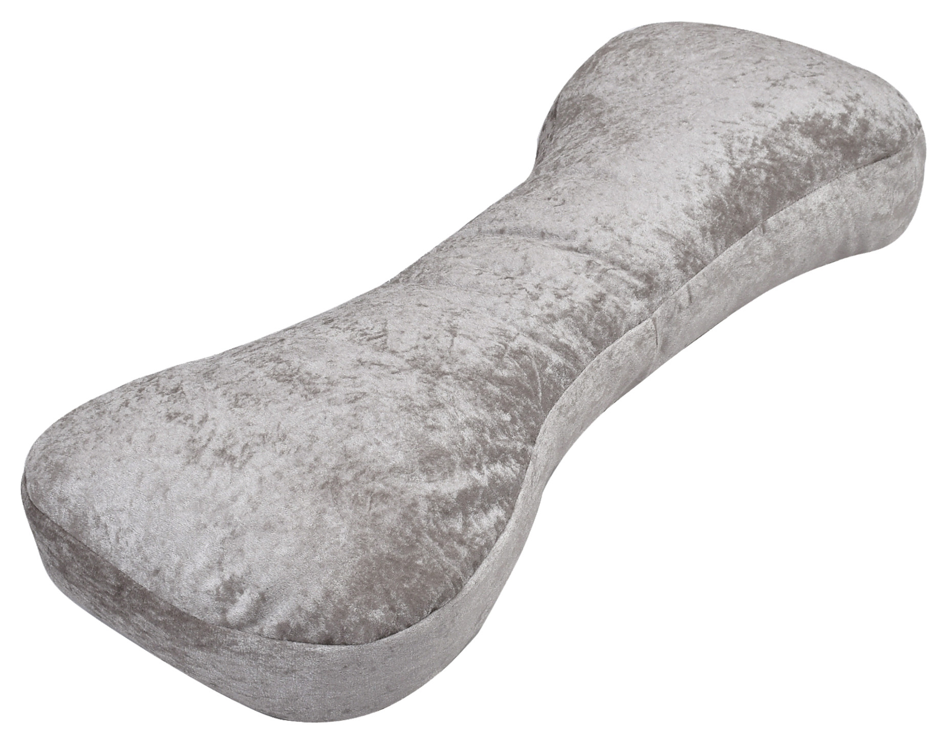 Kuber Industries Microfiber Designer Sleeping Pillow  (Grey)-KUBMART3436