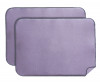 Kuber Industries Microfiber Reversible Dish Drying Mat With Absorbent Parity For Kitchen 27&quot;x 19&quot;,(Purple)