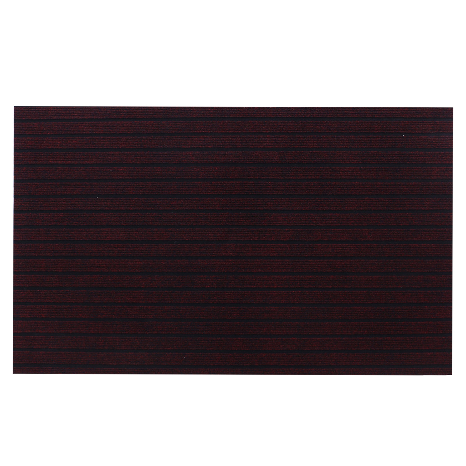 Kuber Industries Microfiber Striped Solid Anti-Slip Large Door Mat|Bath mat for Home,Living Room Entrance,24