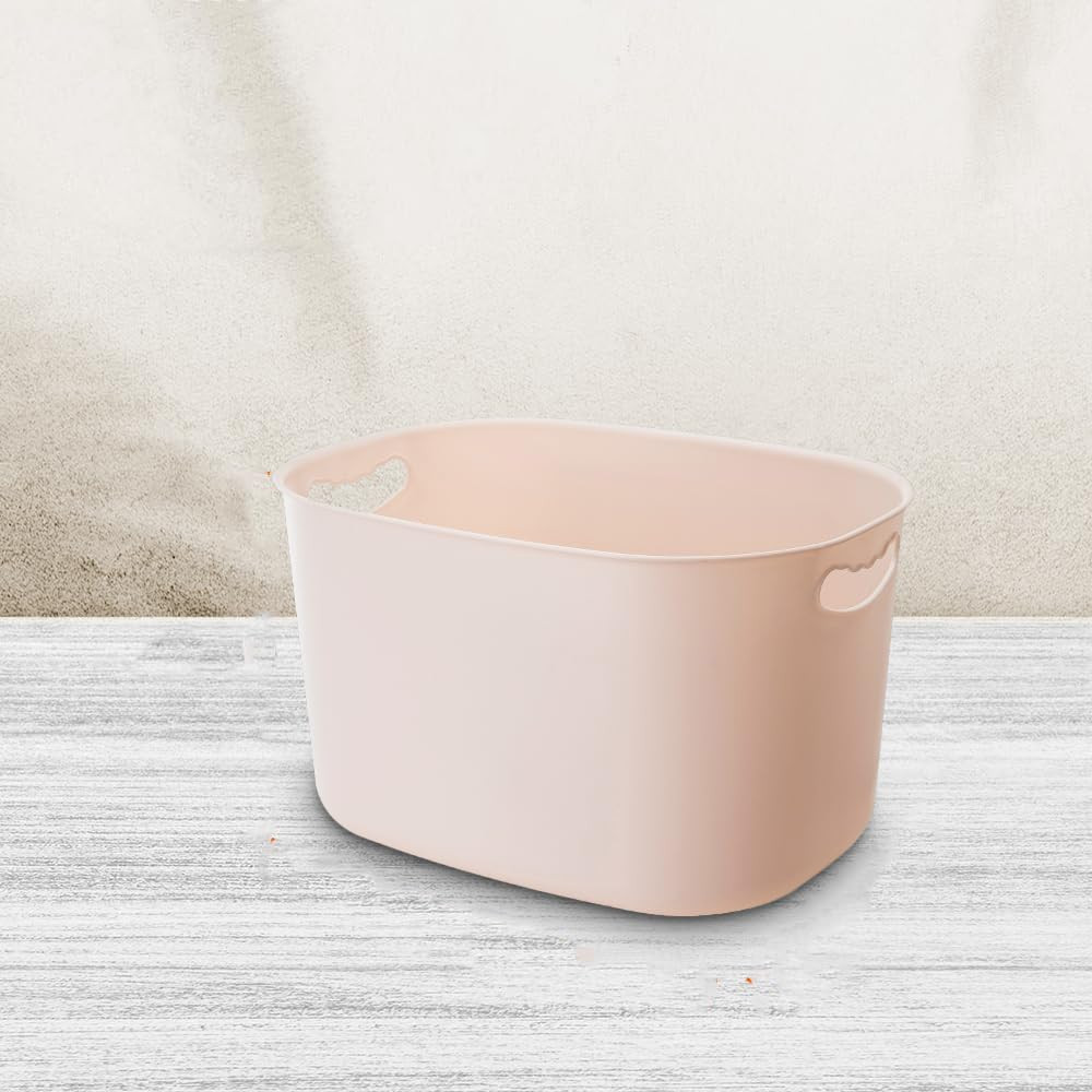 Kuber Industries Multipurpose Large Storage Box With Handle|Basket For Cosmetic, Fruits, Storage 