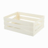 Kuber Industries Multipurpose Portable Large Storage Basket|Box For Storage Without Lid (Beige)