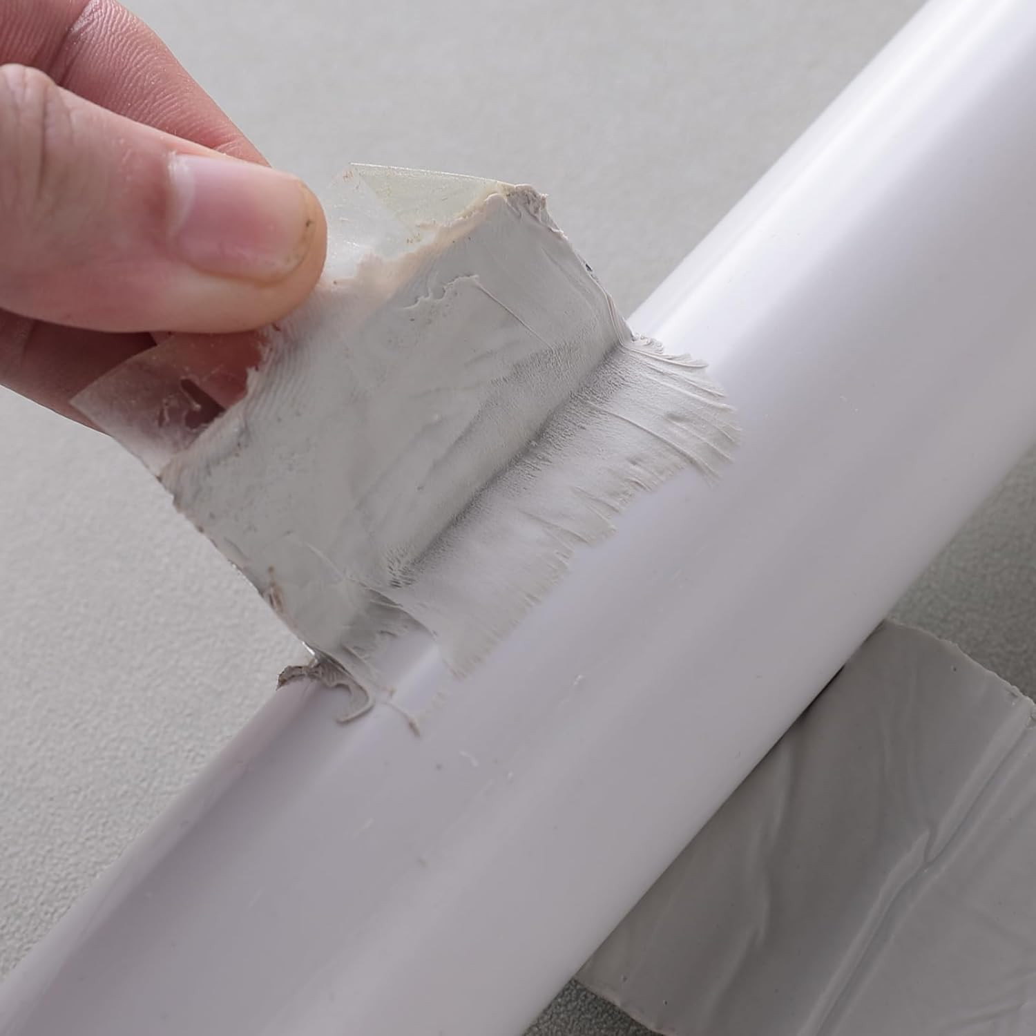 Kuber Industries Multipurpose Strong adhesive Duct Tape (White)
