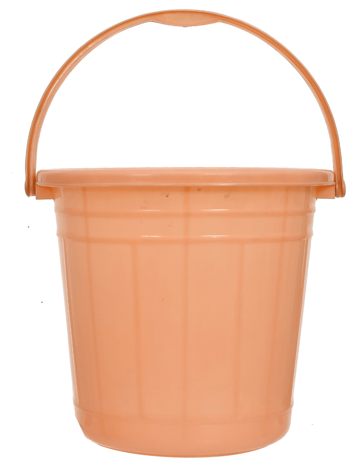 Kuber Industries Multipurposes Plastic Bucket For Bathing Home Cleaning & Storage Purpose, 30Ltr. (Peach)-47KM01225