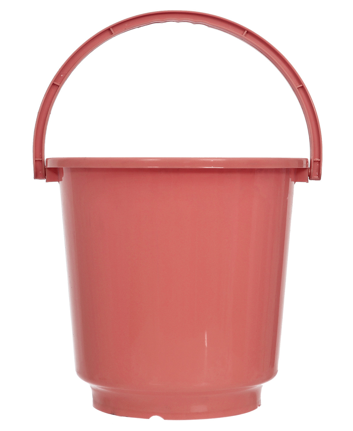 Kuber Industries Multipurposes Plastic Bucket For Bathing Home Cleaning & Storage Purpose With Lid, 16Ltr. (Pink)-47KM01169