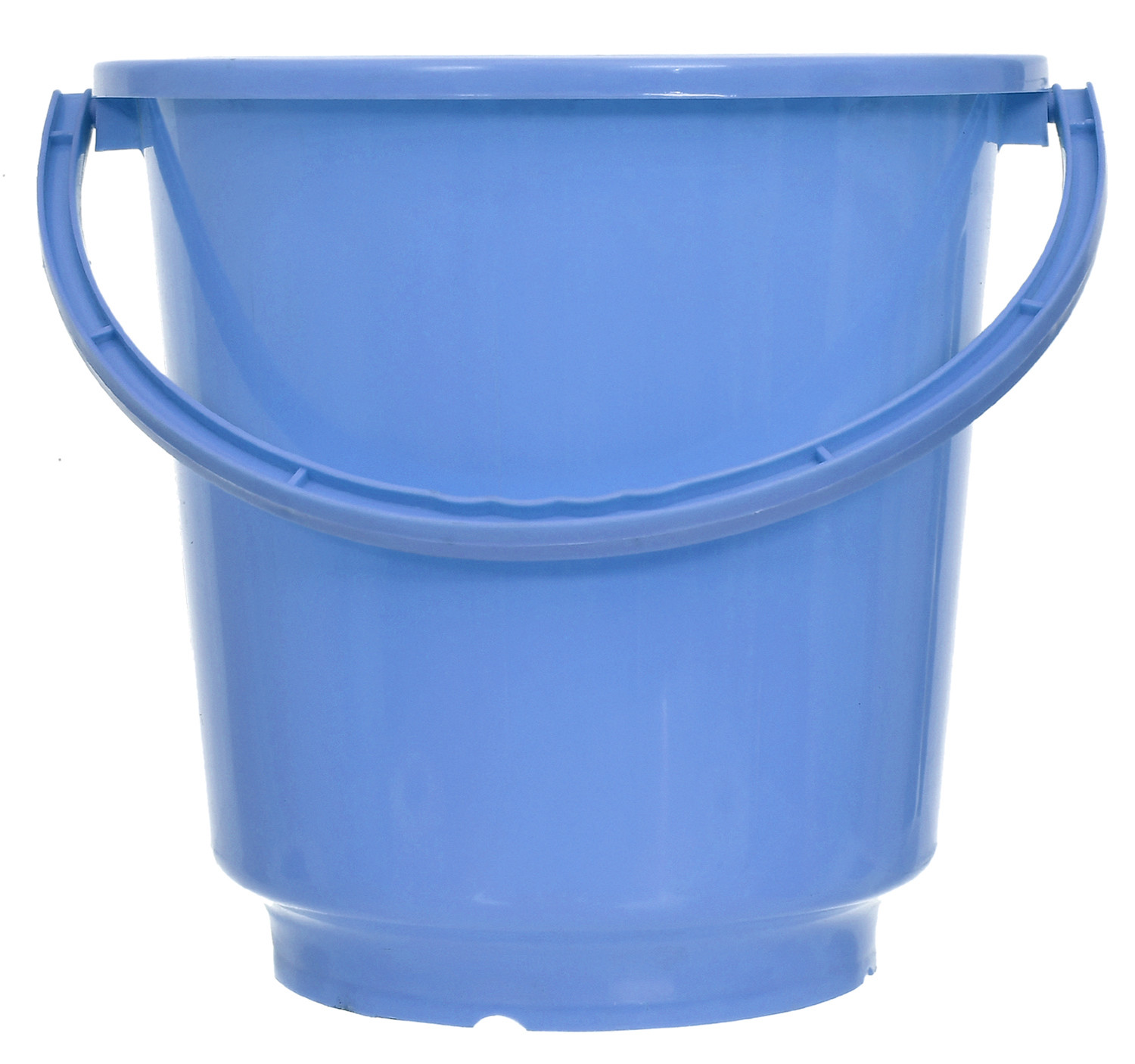 Kuber Industries Multipurposes Plastic Bucket For Bathing Home Cleaning & Storage Purpose With Lid, 16Ltr. (Blue)-47KM01173