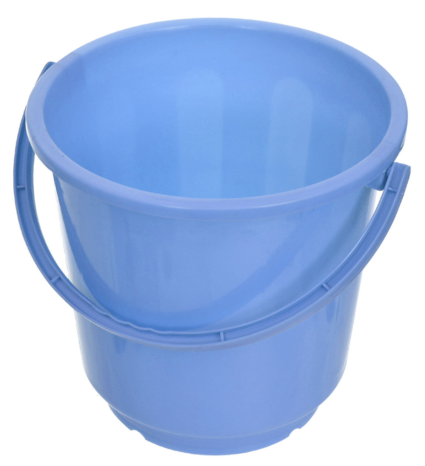 Kuber Industries Multipurposes Plastic Bucket For Bathing Home Cleaning & Storage Purpose With Lid, 16Ltr. (Blue)-47KM01173