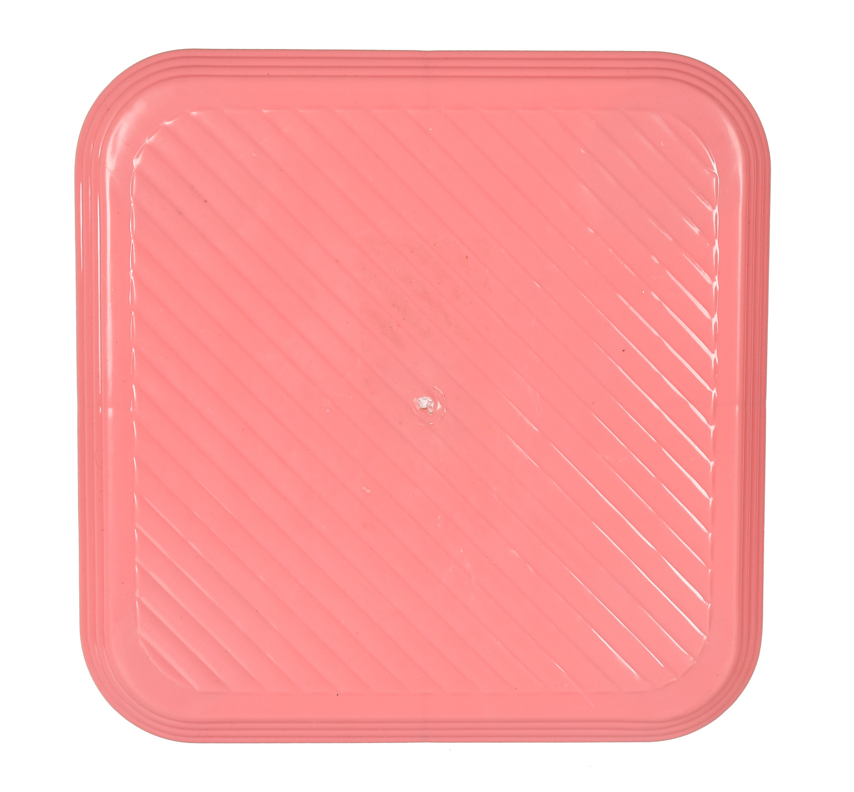 Kuber Industries Multipurposes Plastic Seating Stool/Patla (Pink)