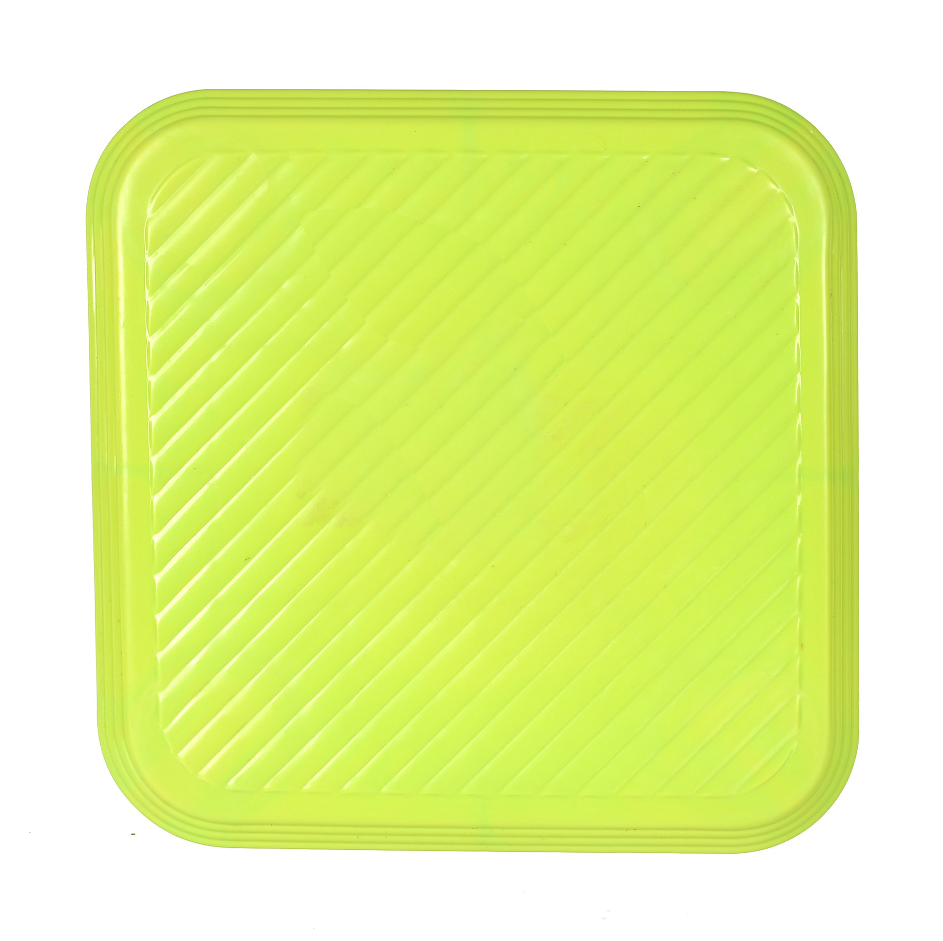 Kuber Industries Multipurposes Plastic Seating Stool/Patla (Yellow)