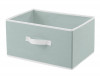 Multipurposes Rectangular Flodable Storage Box, Drawer Storage and Cloth Organizer (Grey)-HS40KUBMART23892