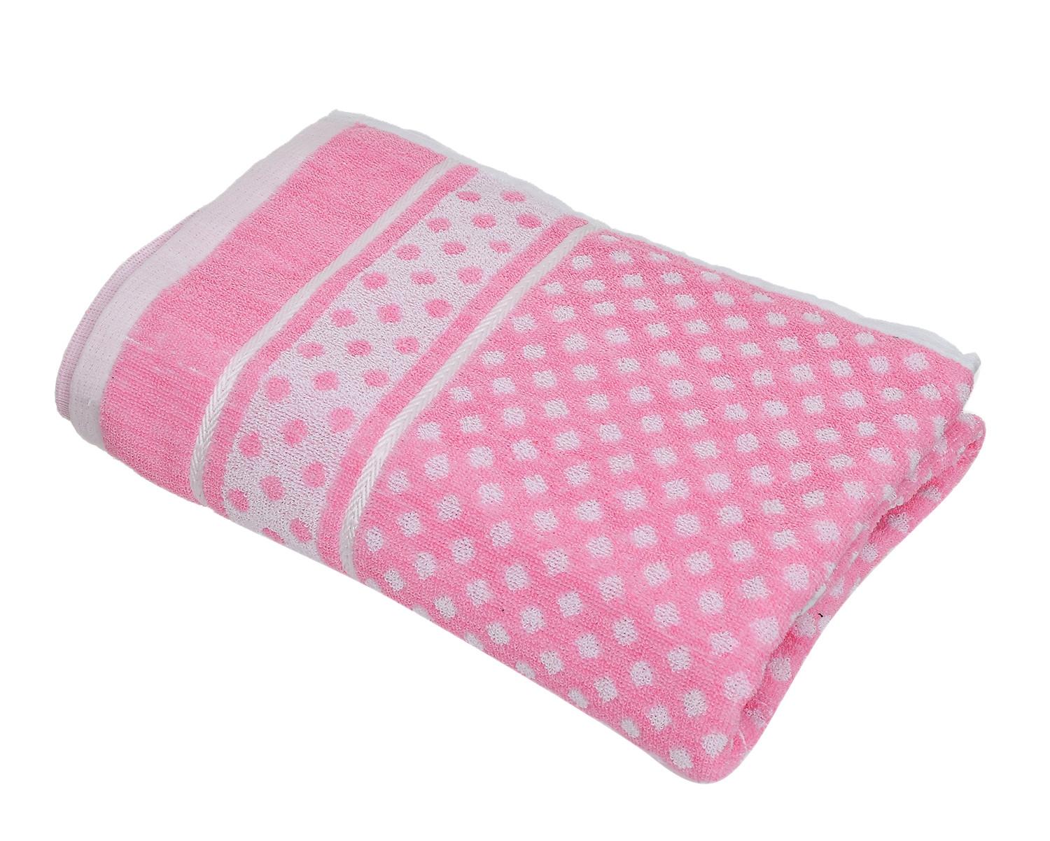 Kuber Industries Multiuses Dot Printed Soft Cotton Bath Towel, 30
