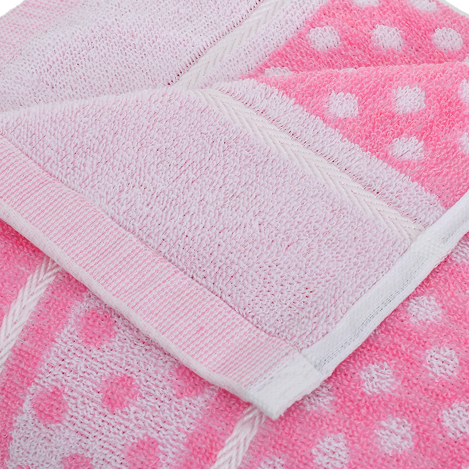 Kuber Industries Multiuses Dot Printed Soft Cotton Bath Towel, 30