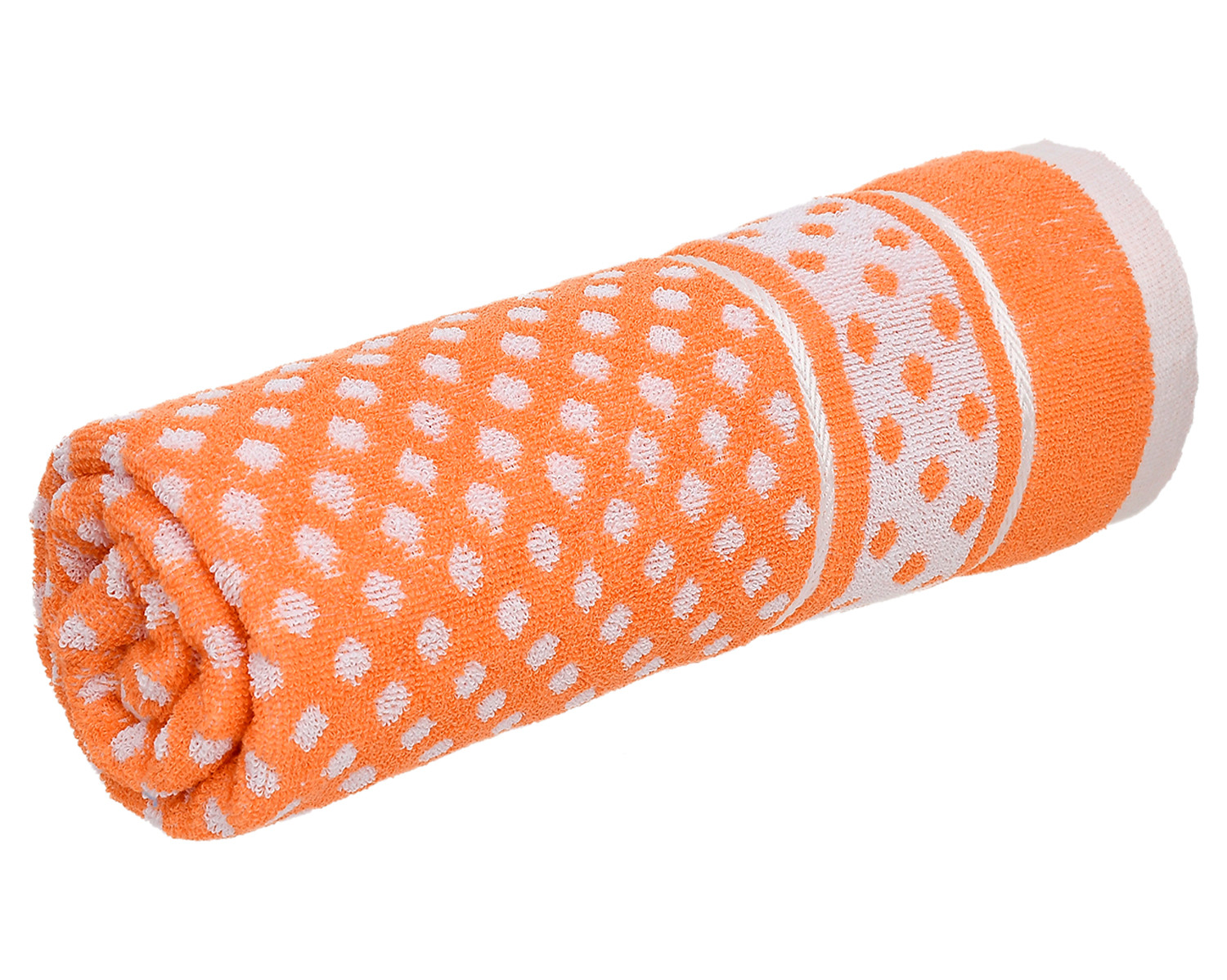 Kuber Industries Multiuses Dot Printed Soft Cotton Bath Towel, 30