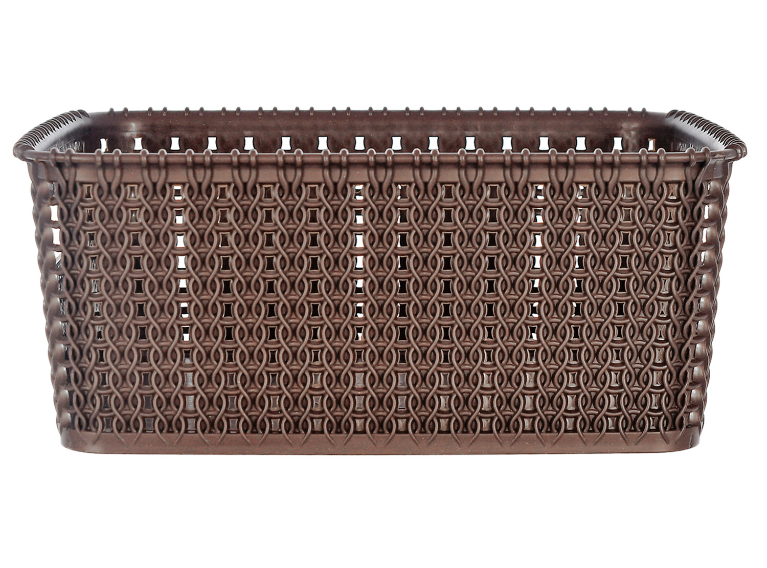 Kuber Industries Multiuses Large M 20 Plastic Tray/Basket/Organizer Without Lid- Pack of 3 (Grey & Brown & Grey) -46KM0103