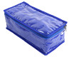 Kuber Industries Multiuses PVC Laminated Jewellery Locker Organizer With 4 Pouches (Blue)