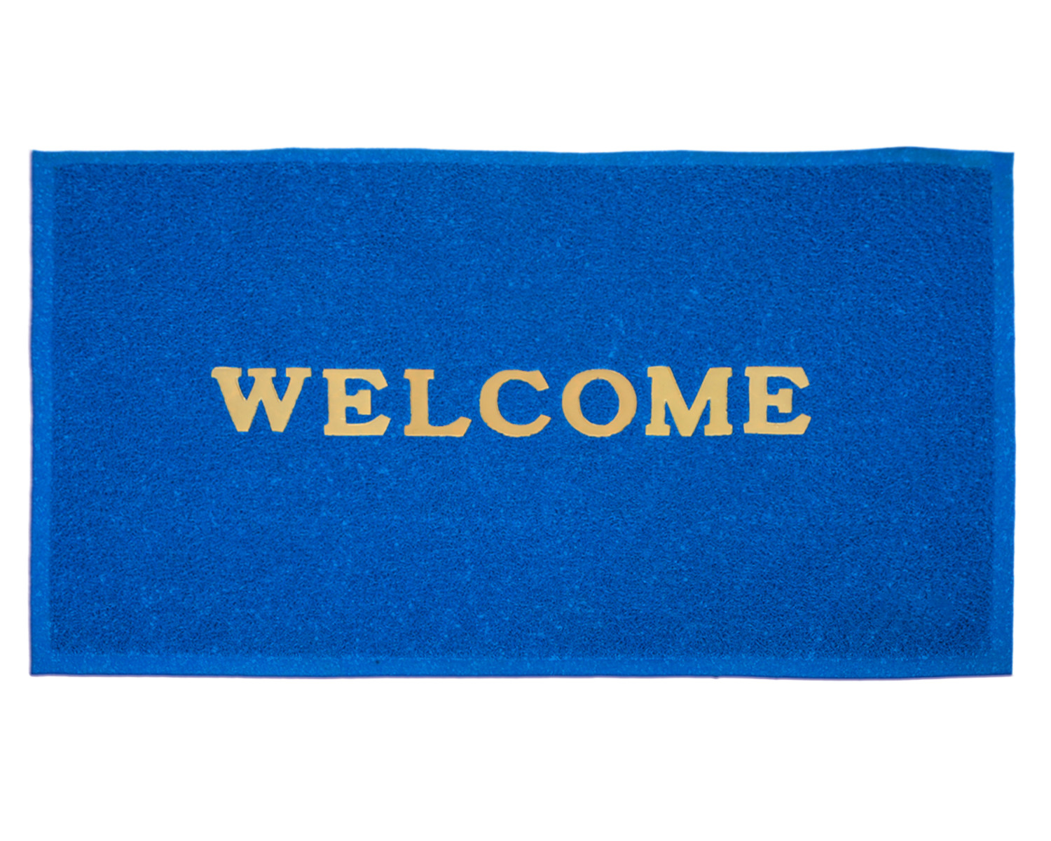 Kuber Industries Multiuses Rubber Anti Slip Welcome Door Mat For Home, Bedroom & Bathrooom (Blue)