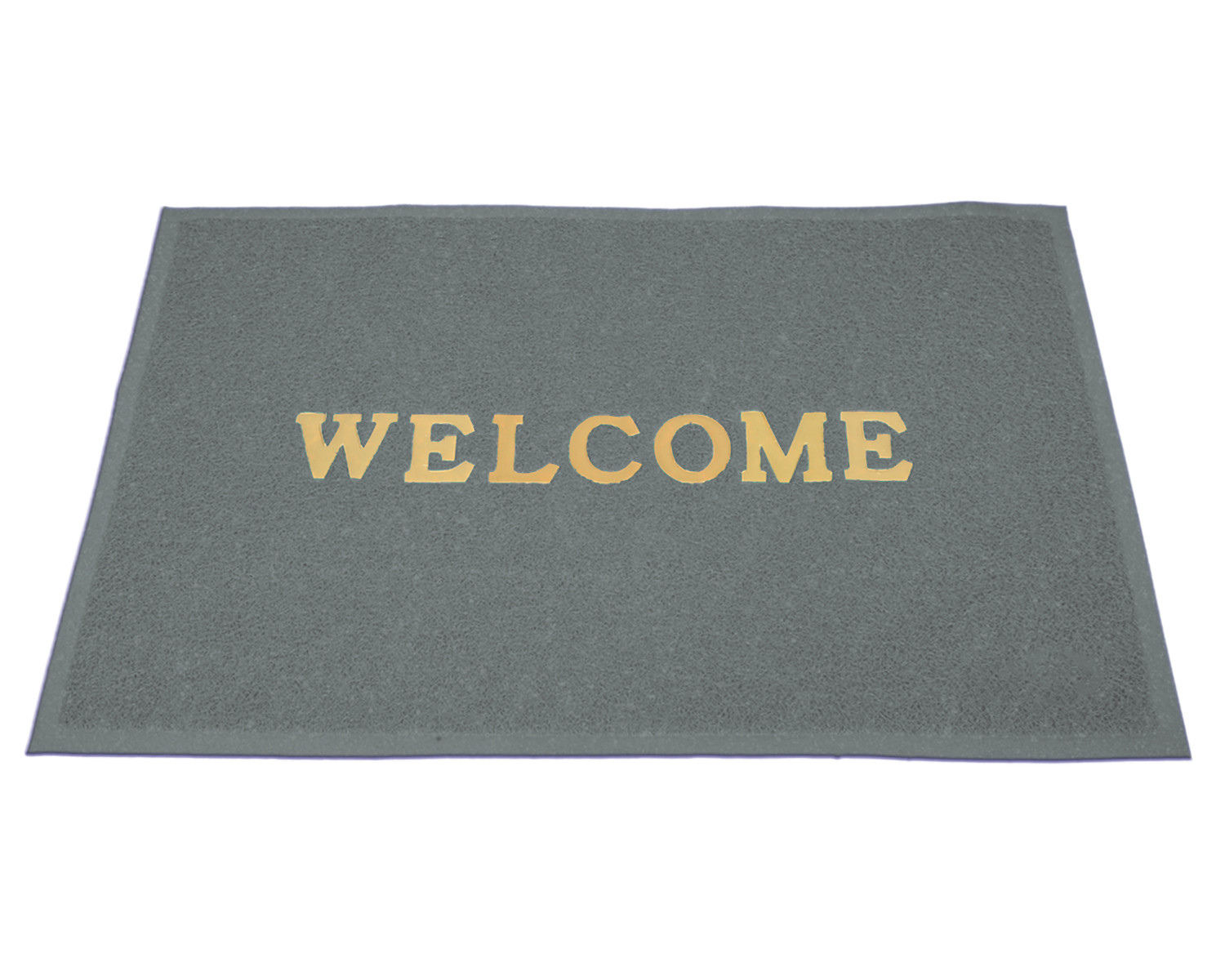 Kuber Industries Multiuses Rubber Anti Slip Welcome Door Mat For Home, Bedroom & Bathrooom (Grey)