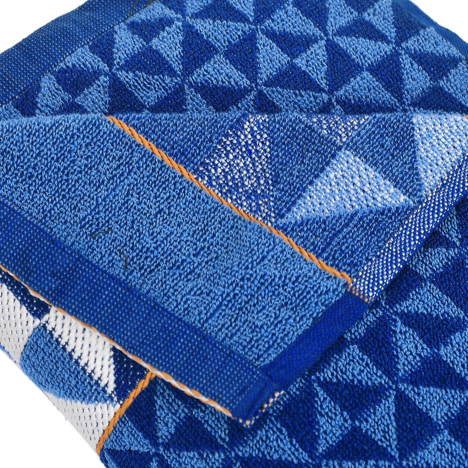 Kuber Industries Multiuses Tringle Printed Soft Cotton Bath Towel, 30