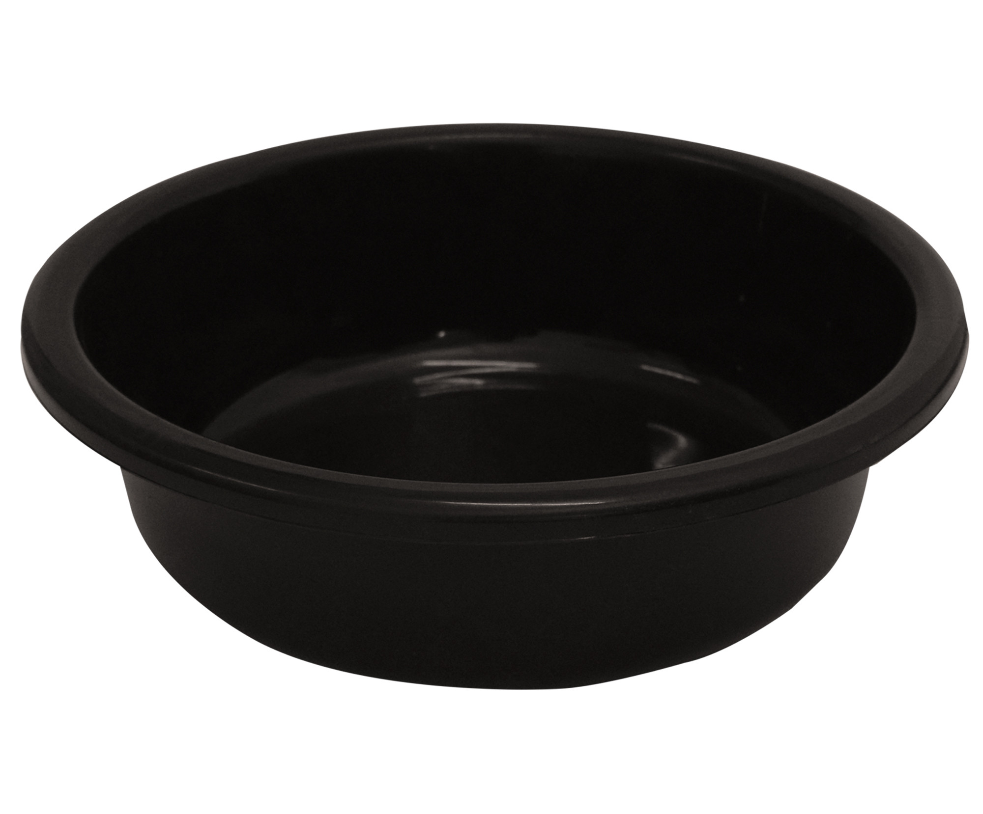 Kuber Industries Multiuses Unbreakable Plastic Knead Dough Basket/Basin Bowl For Home & Kitchen 6 Ltr (Black)