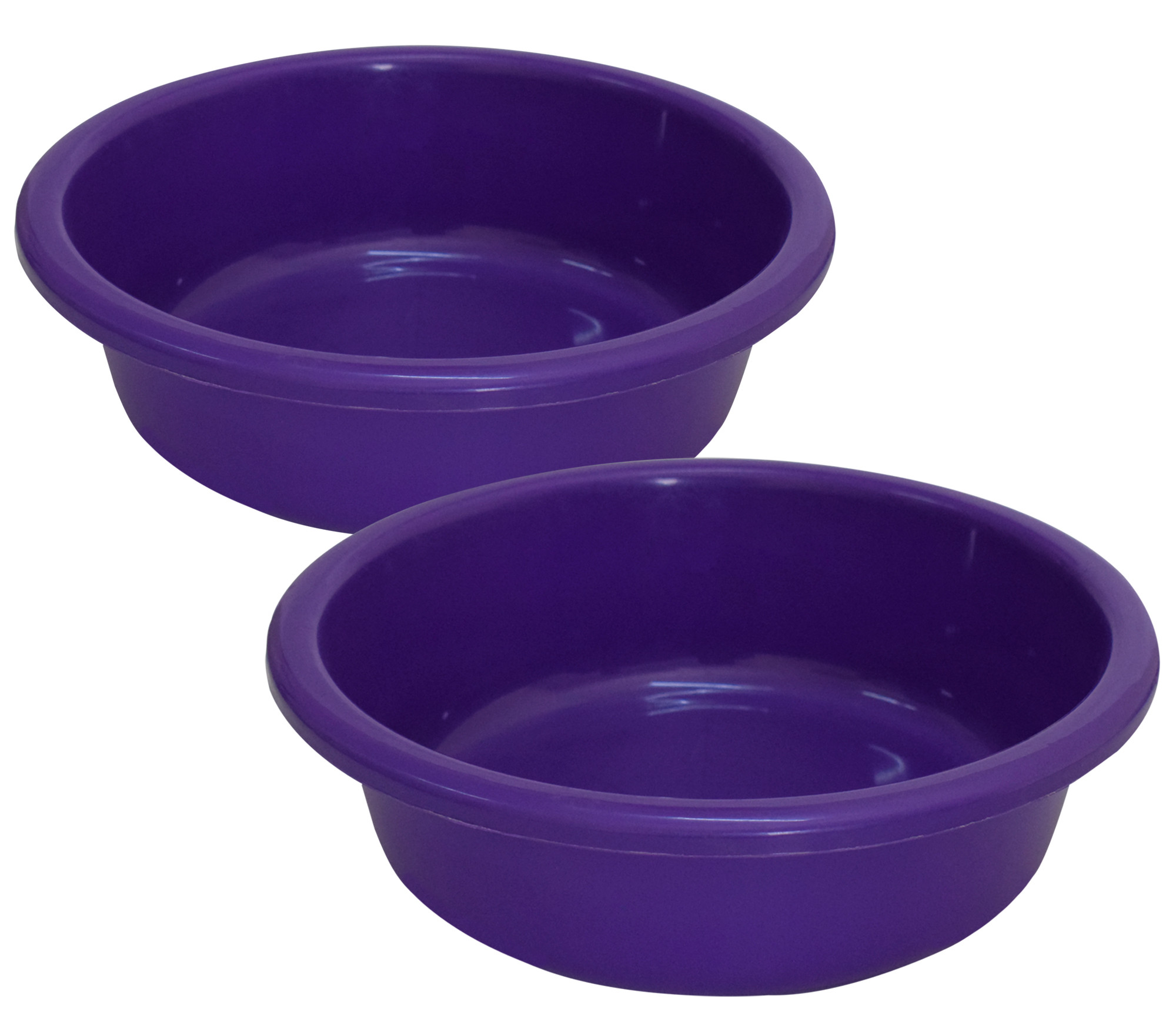 Kuber Industries Multiuses Unbreakable Plastic Knead Dough Basket/Basin Bowl For Home & Kitchen 6 Ltr (Purple)