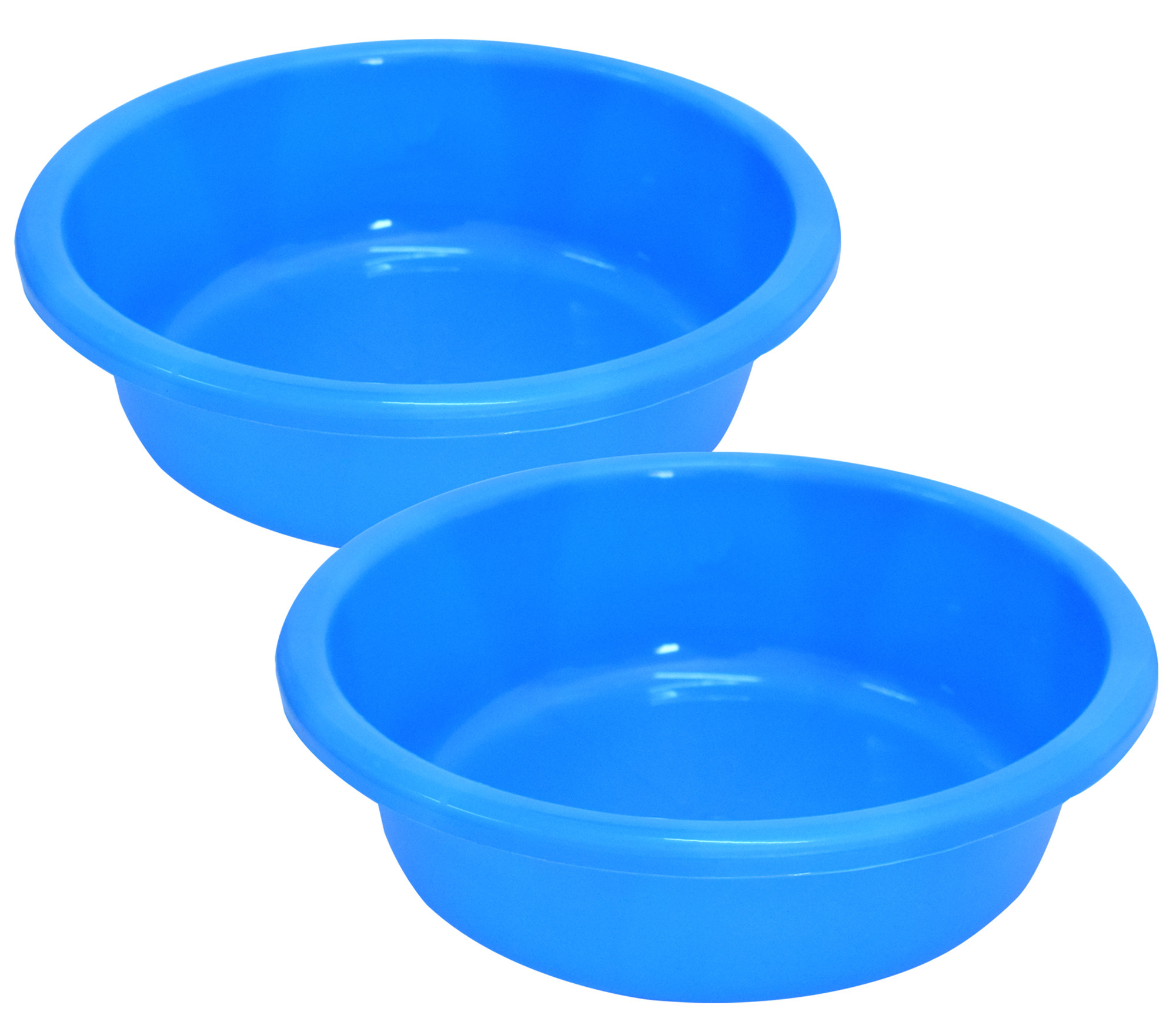 Kuber Industries Multiuses Unbreakable Plastic Knead Dough Basket/Basin Bowl For Home & Kitchen 6 Ltr (Blue)