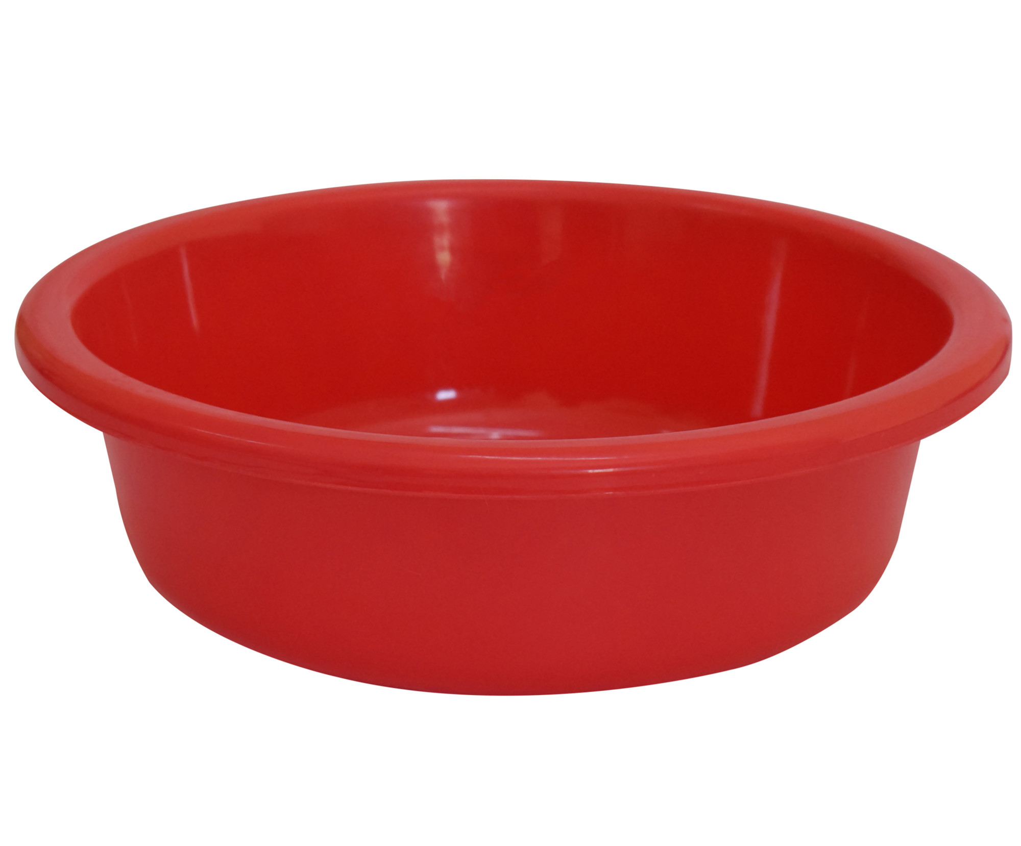 Kuber Industries Multiuses Unbreakable Plastic Knead Dough Basket/Basin Bowl For Home & Kitchen 6 Ltr (Red)