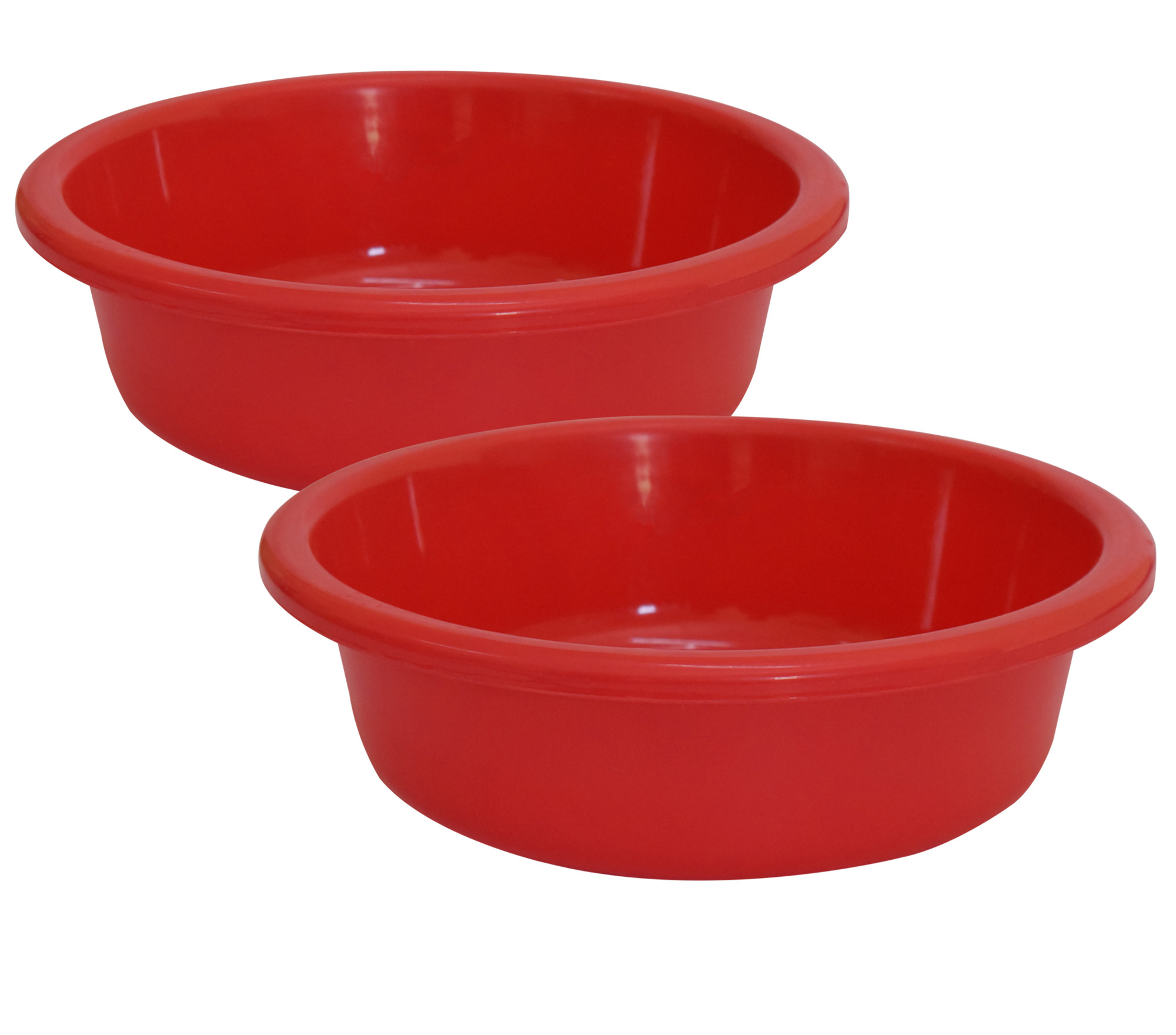 Kuber Industries Multiuses Unbreakable Plastic Knead Dough Basket/Basin Bowl For Home & Kitchen 6 Ltr (Red)