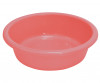 Kuber Industries Multiuses Unbreakable Plastic Knead Dough Basket/Basin Bowl For Home &amp; Kitchen 6 Ltr (Light Pink)