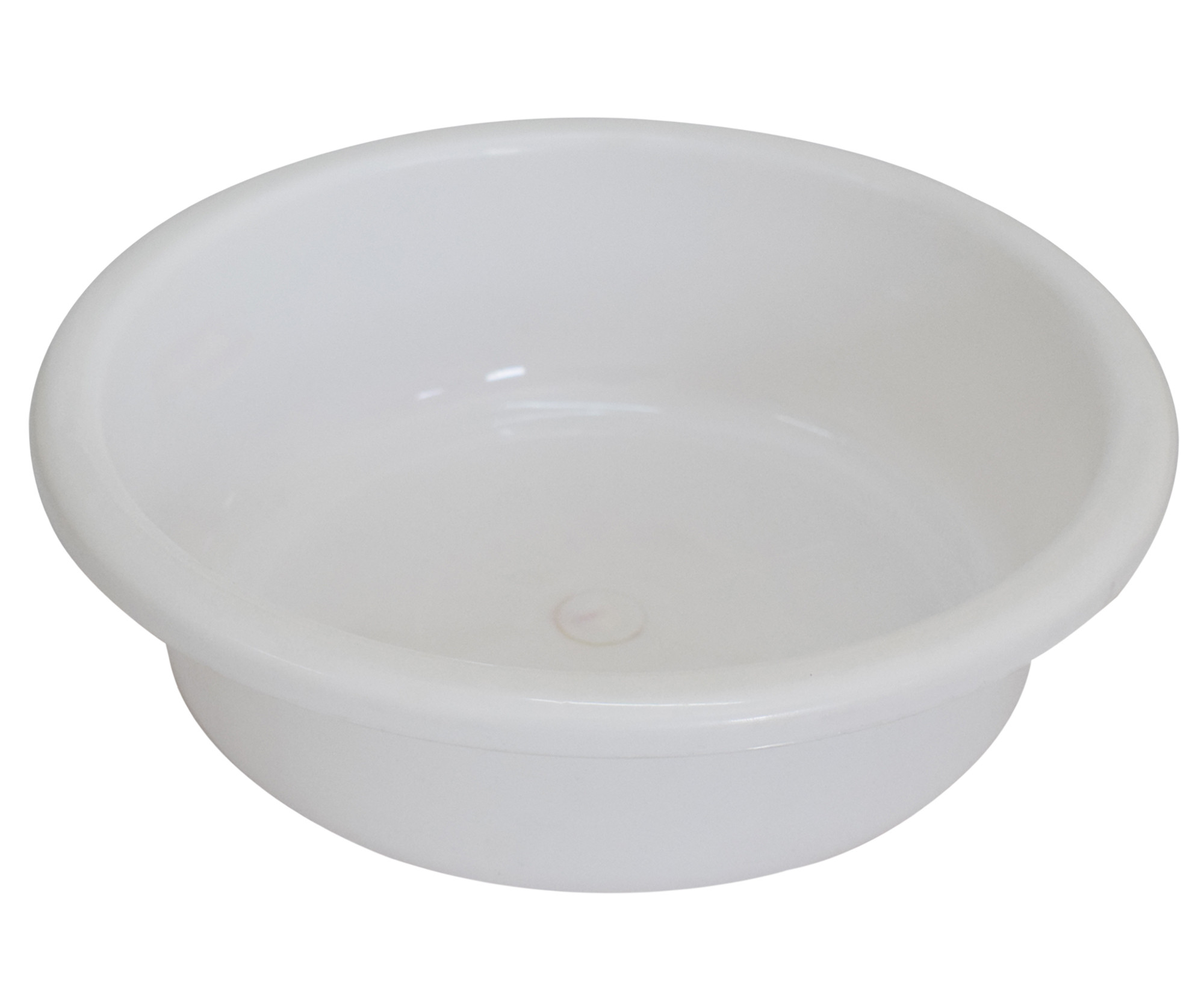 Kuber Industries Multiuses Unbreakable Plastic Knead Dough Basket/Basin Bowl For Home & Kitchen 6 Ltr (White)