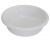 Kuber Industries Multiuses Unbreakable Plastic Knead Dough Basket/Basin Bowl For Home &amp; Kitchen 6 Ltr (White)