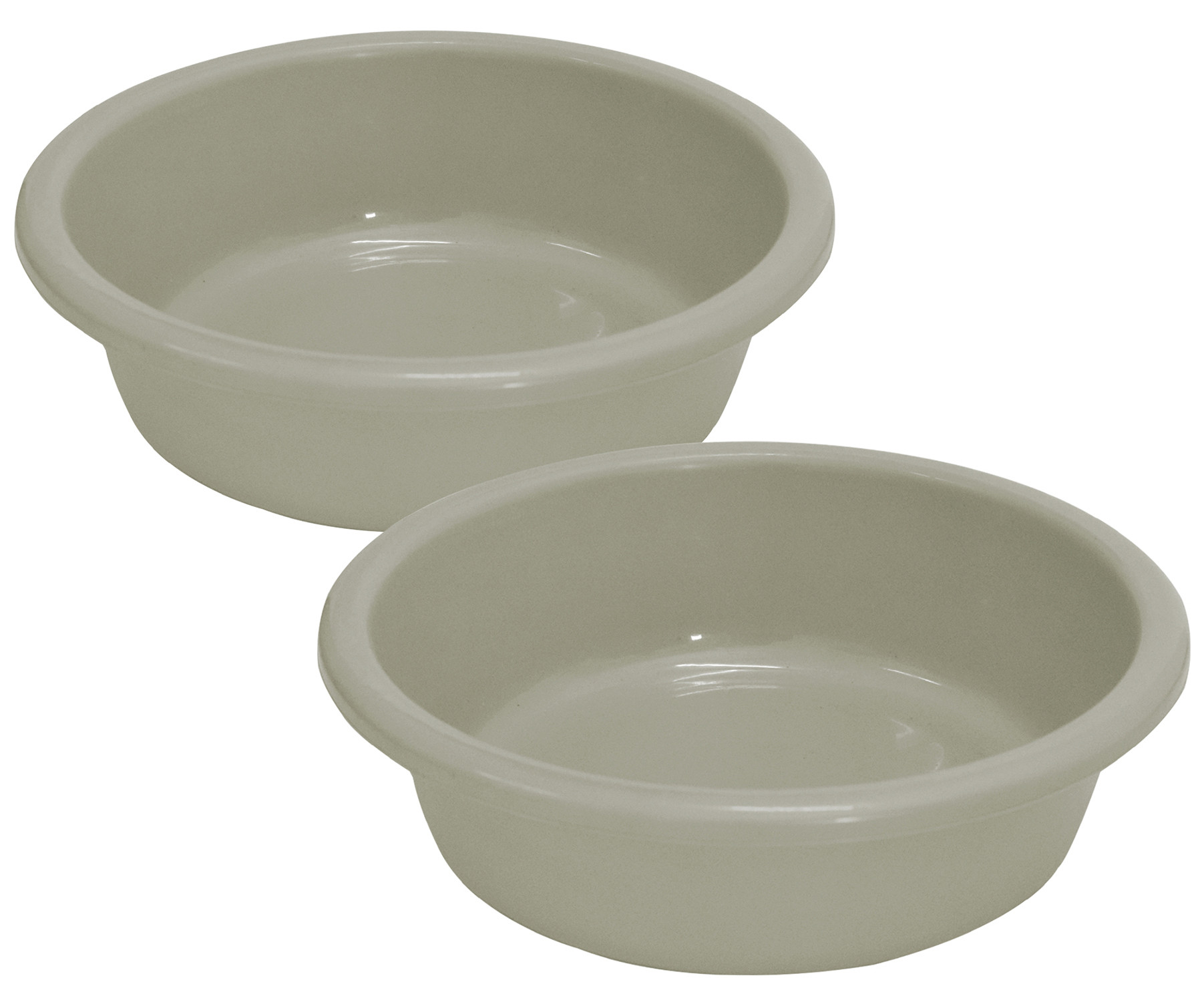 Kuber Industries Multiuses Unbreakable Plastic Knead Dough Basket/Basin Bowl For Home & Kitchen 6 Ltr (Grey)