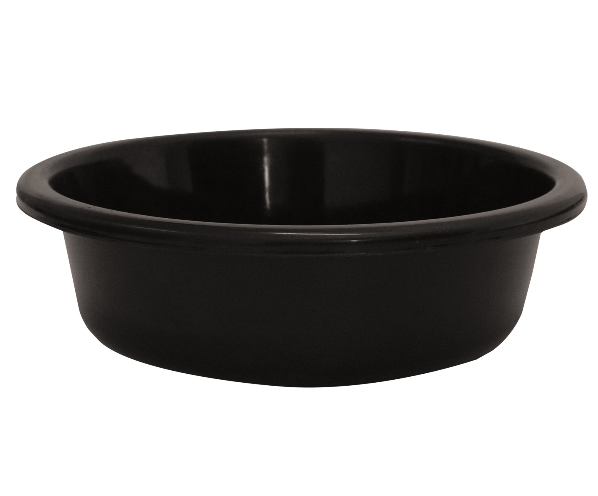 Kuber Industries Multiuses Unbreakable Plastic Knead Dough Basket/Basin Bowl For Home & Kitchen 6 Ltr- Pack of 2 (Black & Sky Blue)