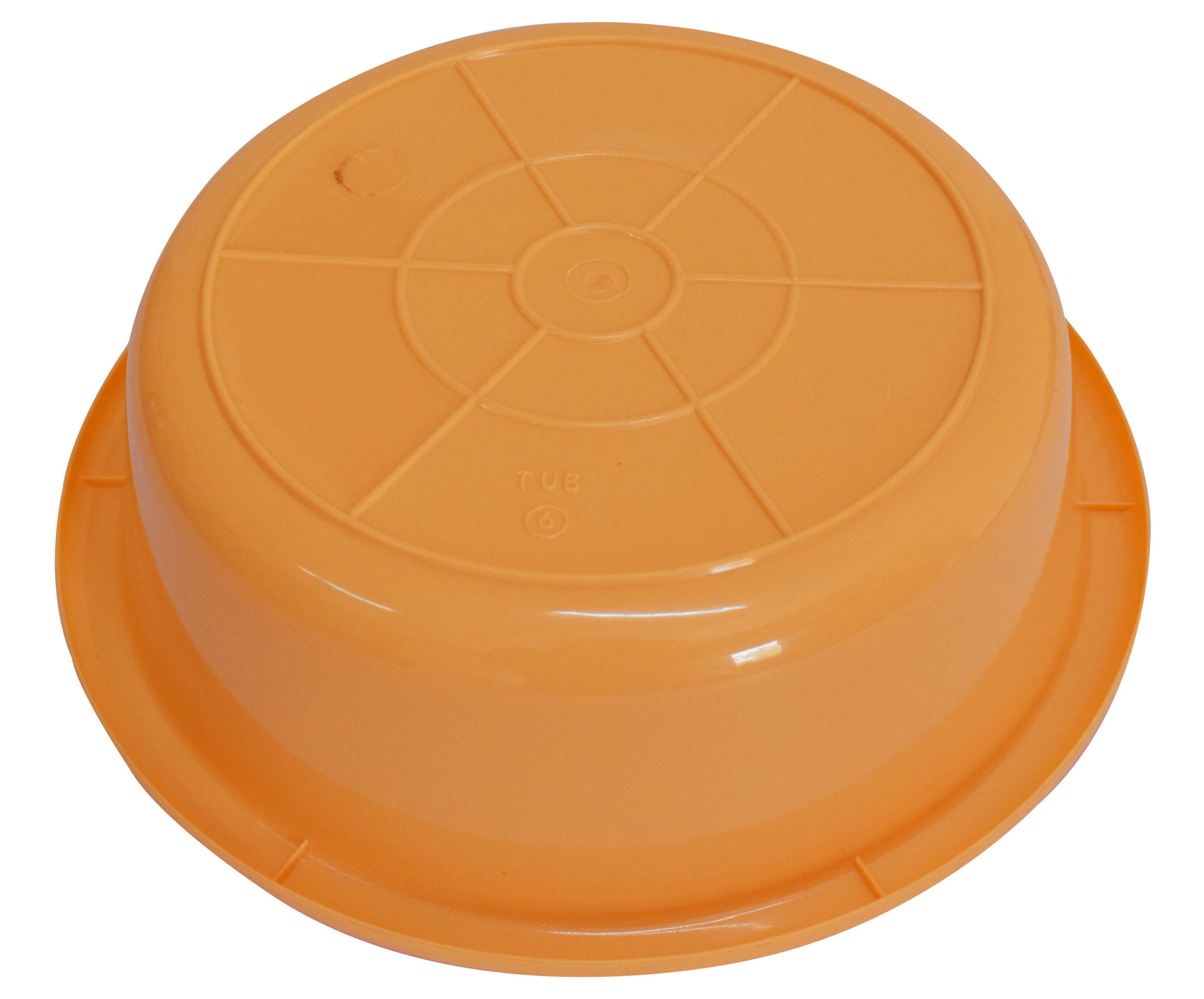 Kuber Industries Multiuses Unbreakable Plastic Knead Dough Basket/Basin Bowl For Home & Kitchen 6 Ltr- Pack of 2 (Yellow & Green)