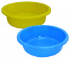 Kuber Industries Multiuses Unbreakable Plastic Knead Dough Basket/Basin Bowl For Home &amp; Kitchen 6 Ltr- Pack of 2 (Green &amp; Blue)