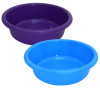 Kuber Industries Multiuses Unbreakable Plastic Knead Dough Basket/Basin Bowl For Home &amp; Kitchen 6 Ltr- Pack of 2 (Purple &amp; Blue)
