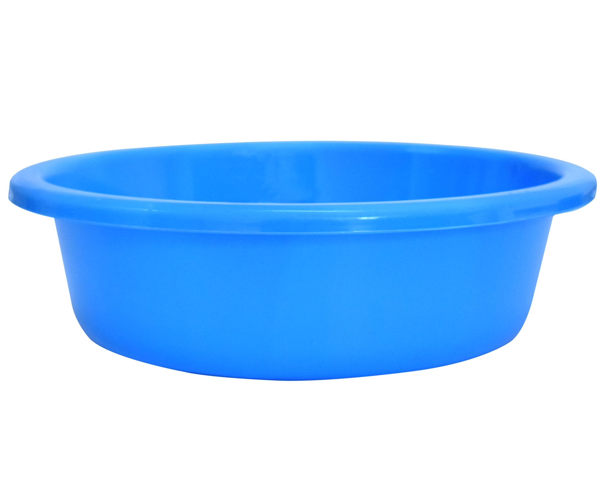 Kuber Industries Multiuses Unbreakable Plastic Knead Dough Basket/Basin Bowl For Home & Kitchen 6 Ltr- Pack of 2 (Blue & Grey)