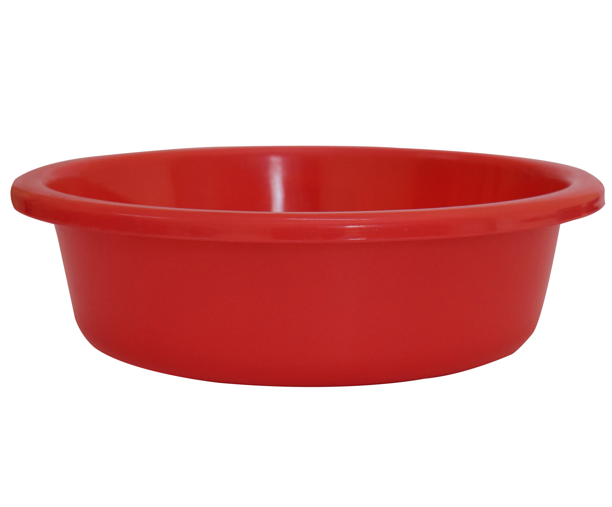 Kuber Industries Multiuses Unbreakable Plastic Knead Dough Basket/Basin Bowl For Home & Kitchen 6 Ltr- Pack of 2 (Red & Grey)