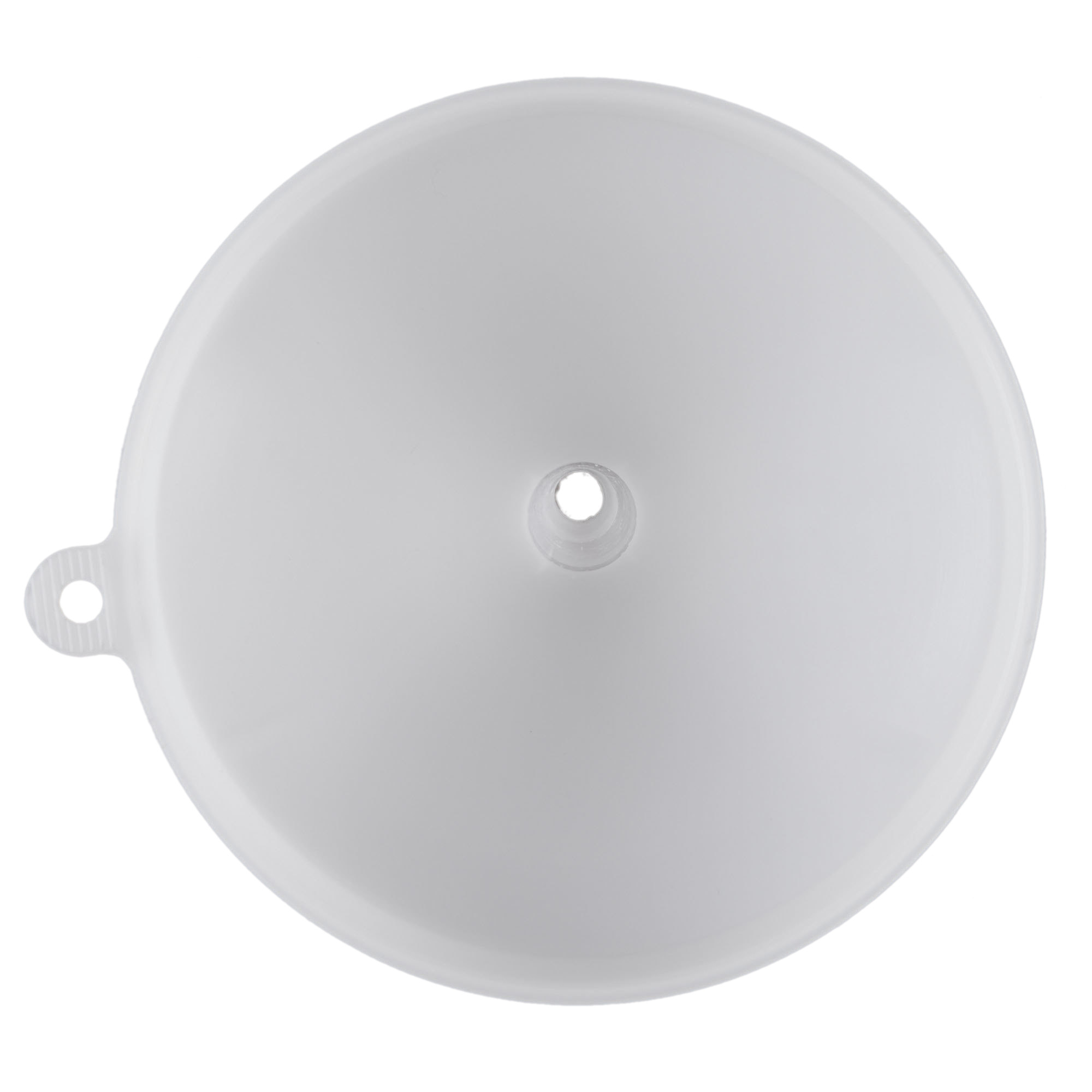 Kuber Industries Multiuses Wide-Mouth Plastic Funnel For Pouring (Tranasparent)