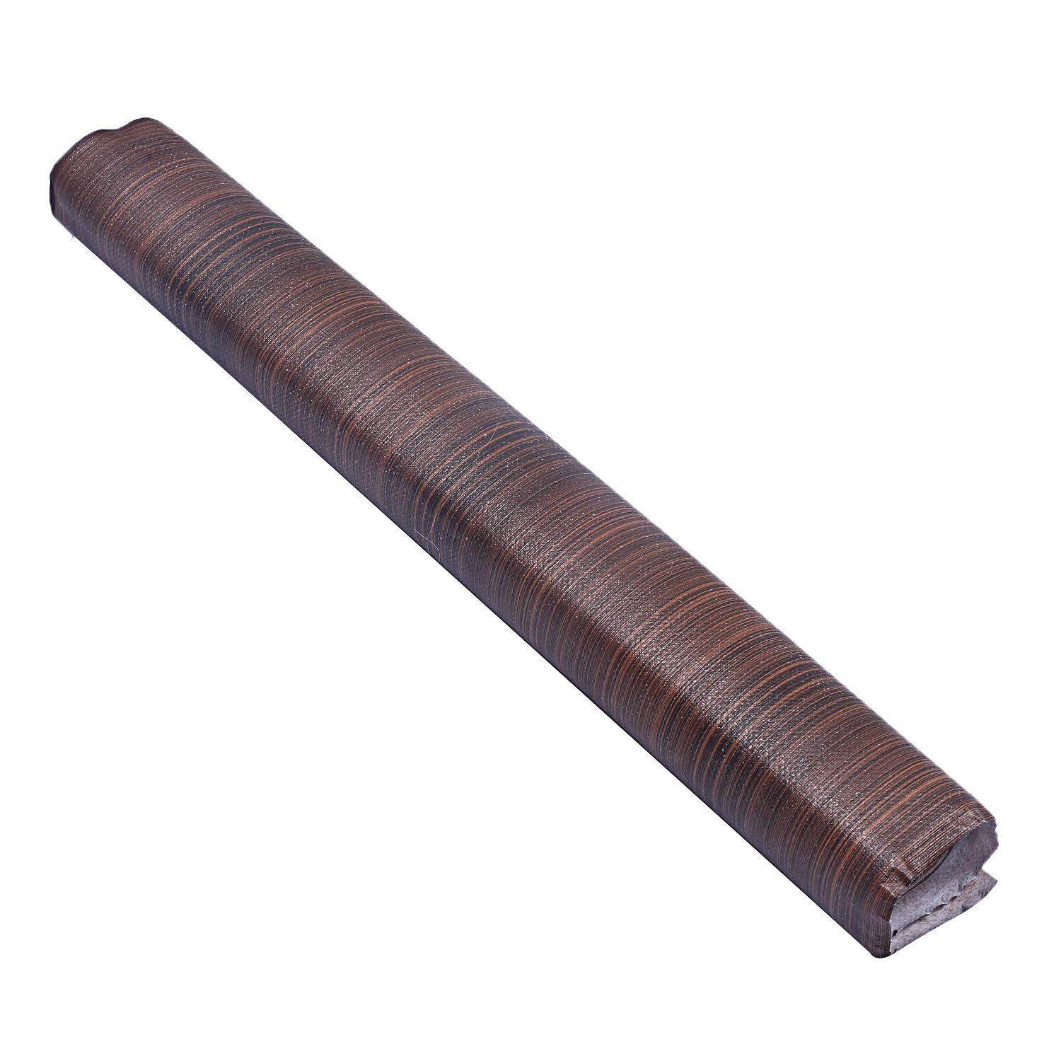 Kuber Industries Multiuses Wooden Print Shelf Liners for Kitchen Shelves, cupboards, Wardrobe, Drawer, 10 Mtr (Brown)