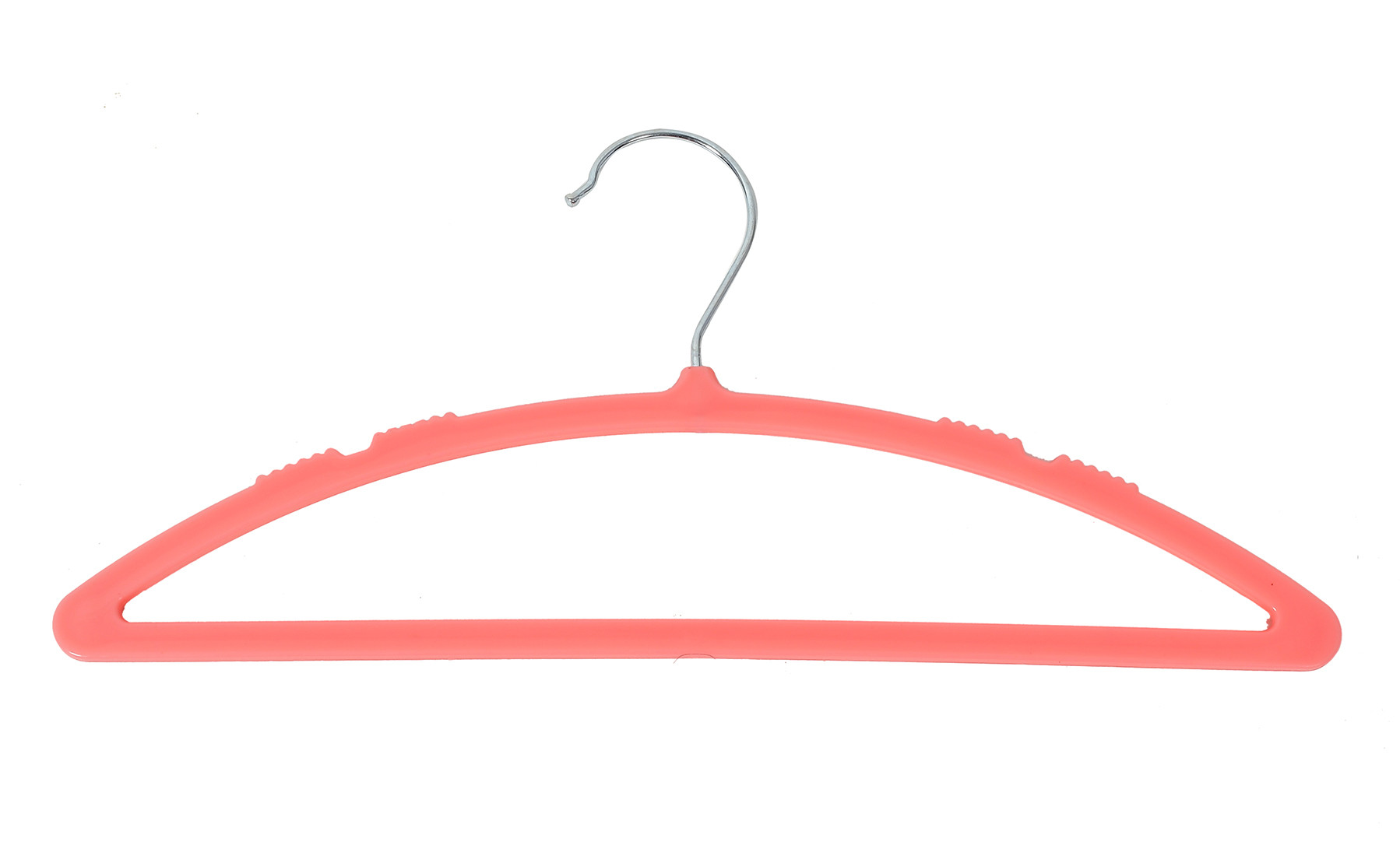 Kuber Industries Non-Slip, Space Saving Plastic Closet Baby Hanger For Laundry & Everyday Use (Pink)-HS43KUBMART25727