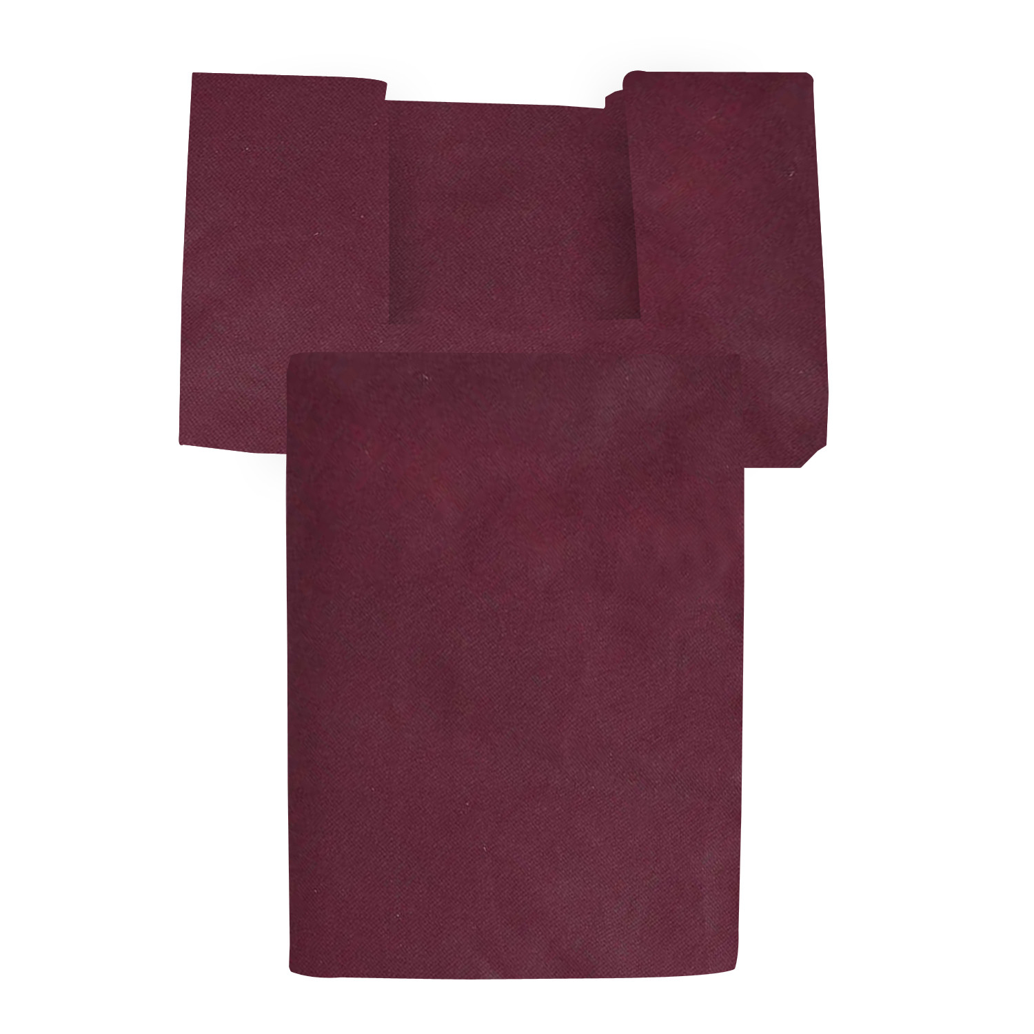 Kuber Industries Non Woven 2 Piece Shirt Stacker And Foldable Rectangle Cloth Saree Stacker Cloth Wardrobe Organizer Wardrobe Organizer (Maroon) -CTKTC38245