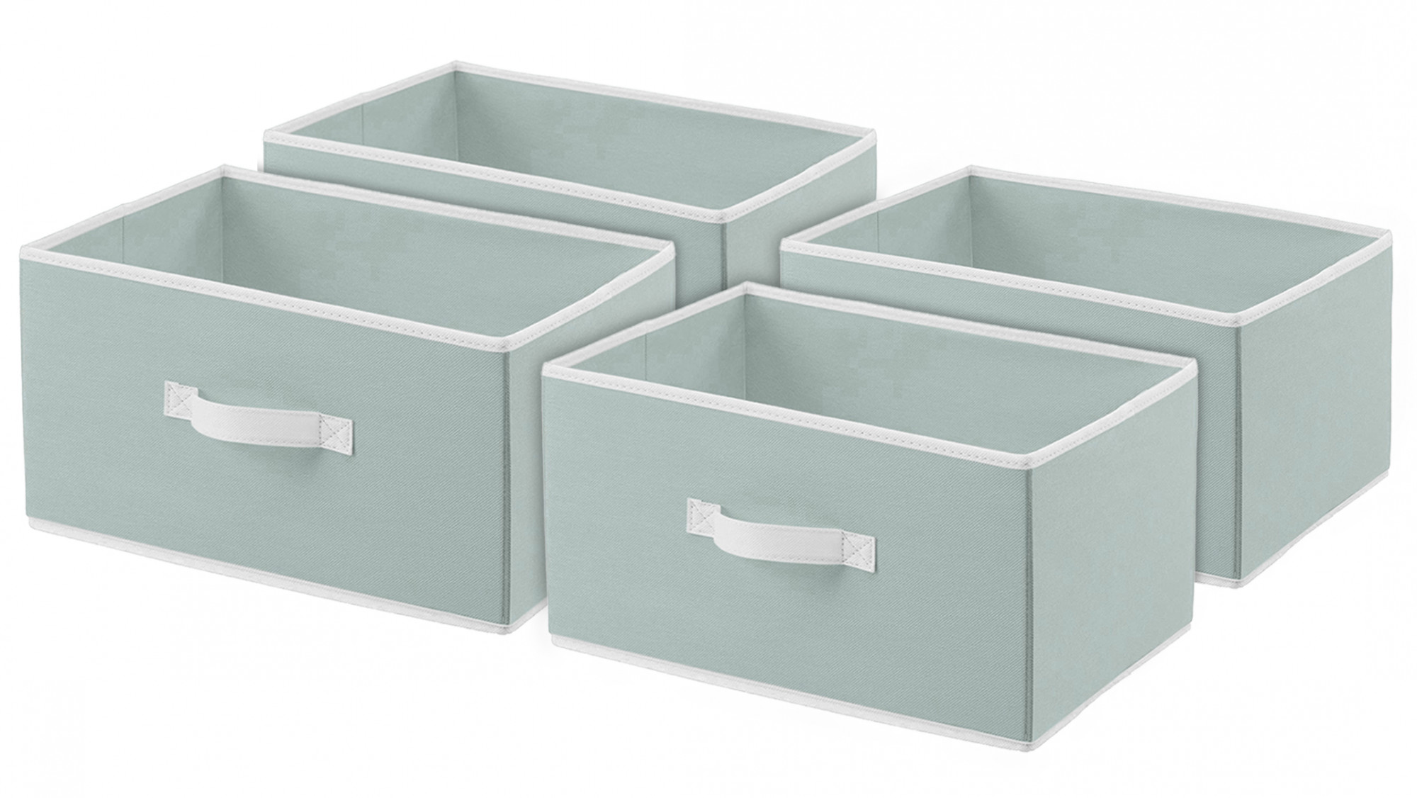 Kuber Industries Non-Woven Rectangular Flodable Cloth Storage Box (Grey)