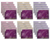 Kuber Industries Non-Woven Single Saree Covers With Transparent Window With Handle Pack of 24 (Purple &amp; Pink &amp; Brown)