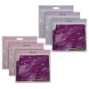 Kuber Industries Non-Woven Single Saree Covers With Transparent Window With Handle Pack of 6 (Purple &amp; Pink)