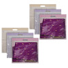 Kuber Industries Non-Woven Single Saree Covers With Transparent Window With Handle Pack of 6 (Purple &amp; Pink &amp; Brown)