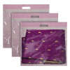 Kuber Industries Non-Woven Single Saree Covers With Transparent Window With Handle(Pink)