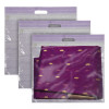 Kuber Industries Non-Woven Single Saree Covers With Transparent Window With Handle(Purple)