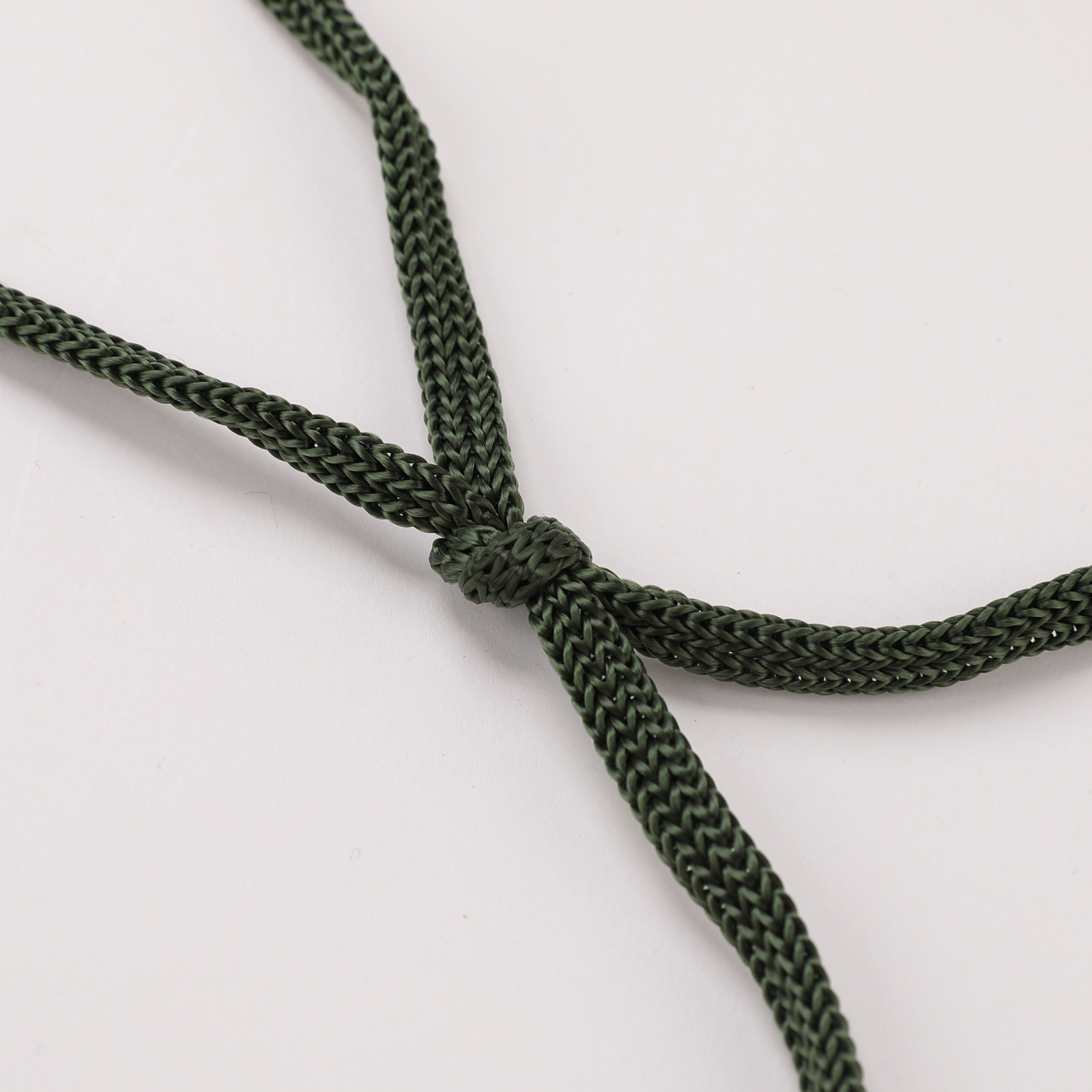Kuber Industries Nylon Rope Travel Hammock |Garden Hammock Swing For Adults|100 KG Load Bearing Capicity|Including 2 Rope, 1 Bag (Green)