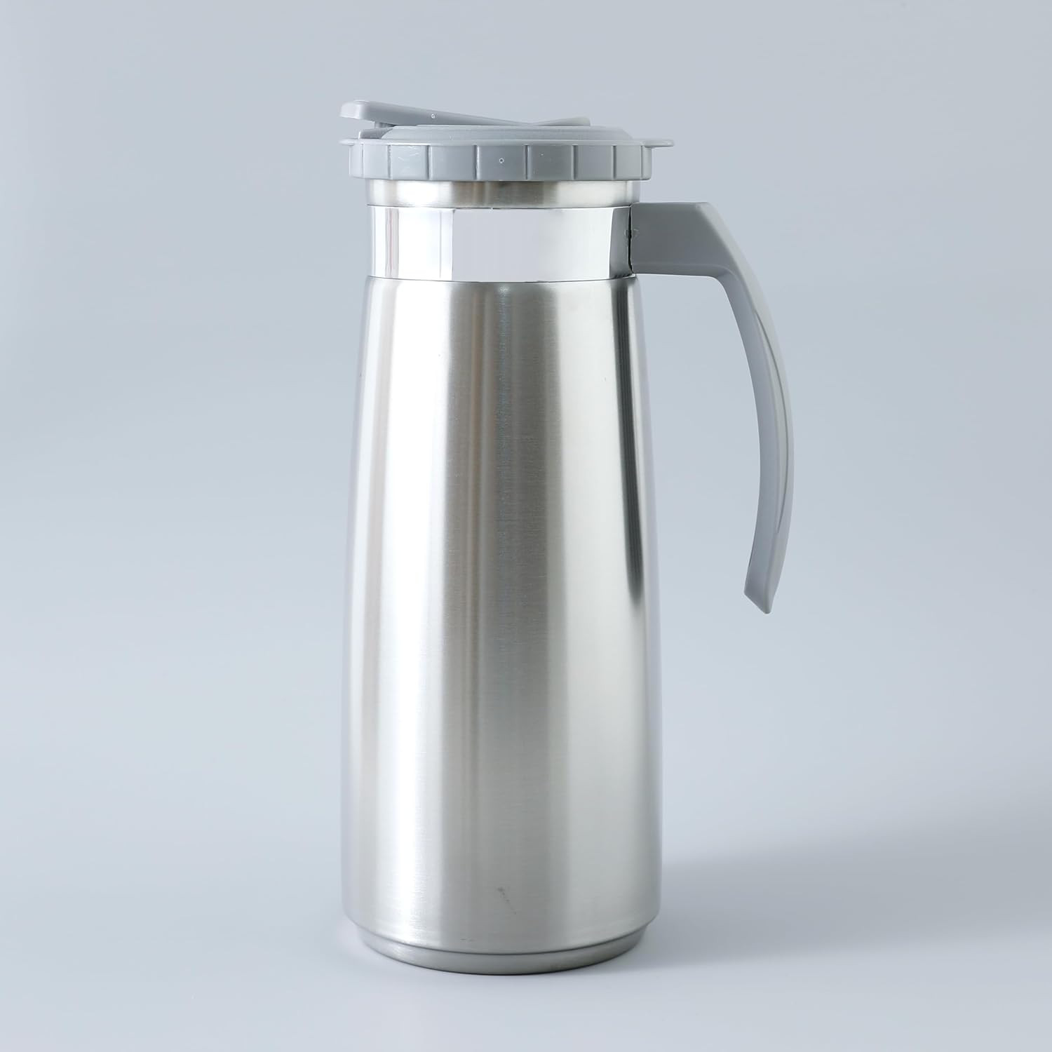 Kuber Industries Oil Dispenser | Oil Containers for Kitchen | Cooking Oil Dispenser | Air-Tight Oil Dispenser with Cap | Oil Pourer Dispenser | DR-230702 | 1300 ML | Gray